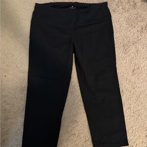 Athleta Black Cropped Leggings